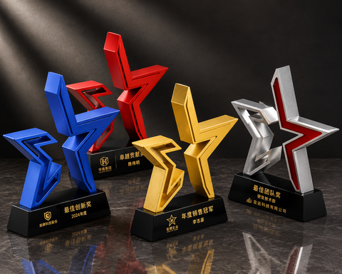 Spectrum Star Acrylic Award Series - custom acrylic awards with your logo